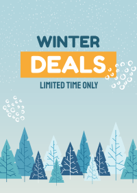 Winter Deals Flyer Design