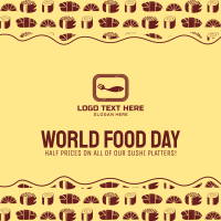 World Food Day for Seafood Restaurant Instagram Post Preview