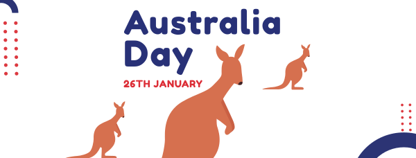 Australia Kangaroo Facebook Cover Design Image Preview