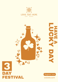 Have a lucky day Poster Design