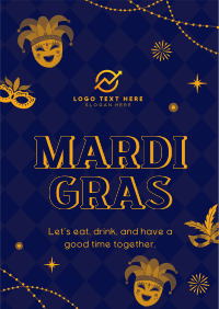 Mardi Gras Masquerade Poster Image Preview