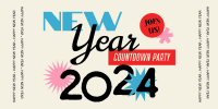 Countdown to New Year Twitter post Image Preview