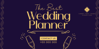 Best Wedding Planner Twitter Post Design