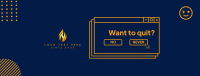 Want to Quit Facebook cover Image Preview