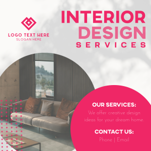 Interior Design Services Instagram post Image Preview