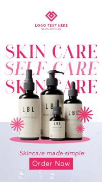 Skin Care Products Instagram reel Image Preview