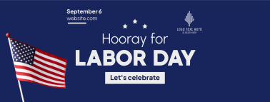 Celebrating Labor Day Facebook cover