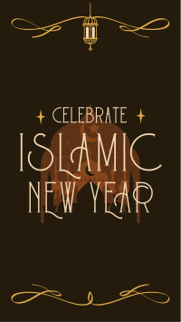 Celebrate Islamic New Year TikTok Video Design