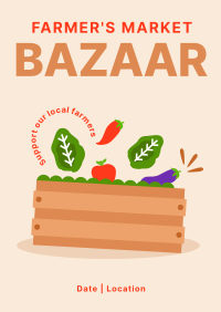 Farmers Market Poster Design