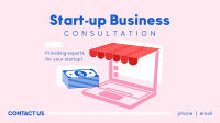 E-commerce Business Consultation Facebook Event Cover Design