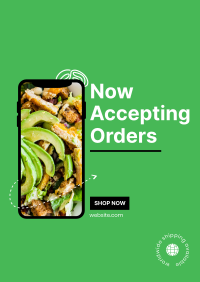 Food Delivery App  Poster Image Preview