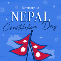 Nepal Constitution Day Instagram post Image Preview