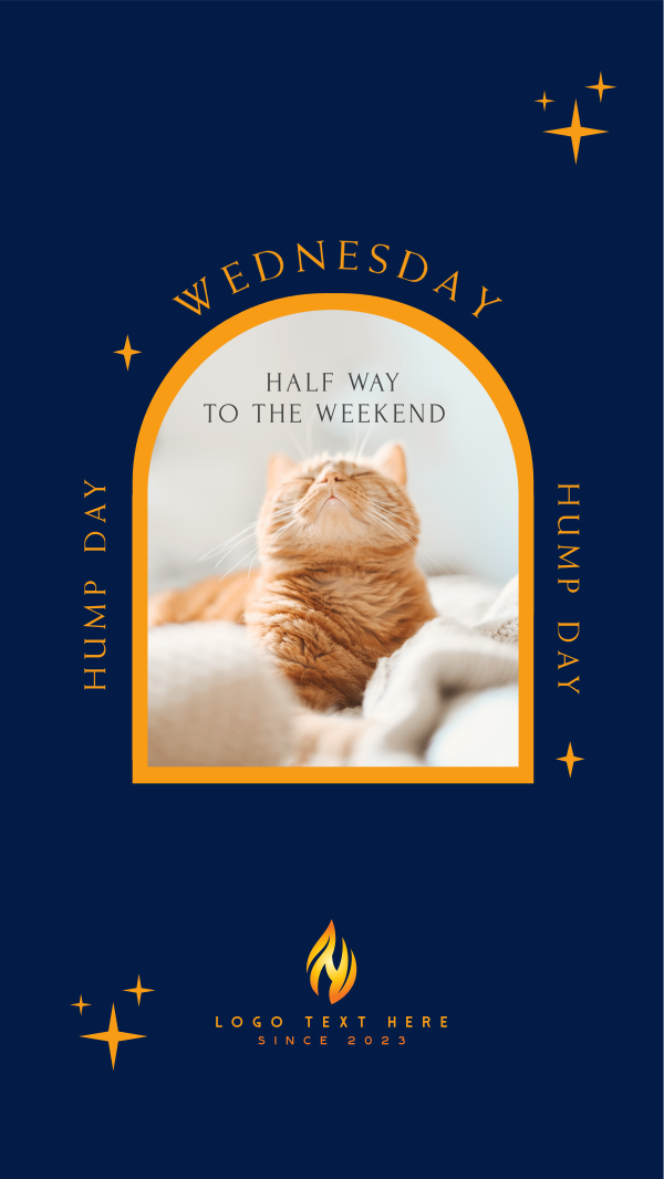 Wednesday Hump Day Facebook Story Design Image Preview