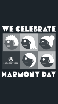 Tiled Harmony Day Instagram Story Design