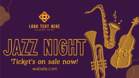 Modern Jazz Night Facebook event cover Image Preview