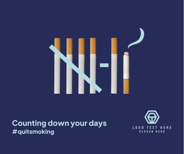 Counting Down Cigars Facebook Post Design Image Preview