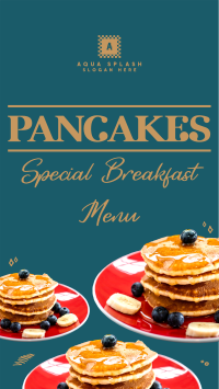 Pancakes For Breakfast TikTok Video Image Preview