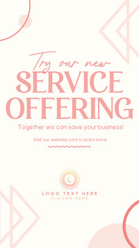 New Service Offer Instagram reel Image Preview