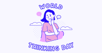 Woman Thinking Day Facebook ad Image Preview