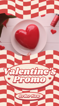 Retro Valentines Promo Instagram Story Design