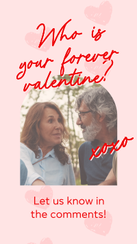 Valentine's Date Facebook Story Design