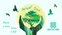 Creative Arbor Day Video Image Preview