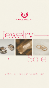 Luxurious Jewelry Sale Facebook Story Image Preview