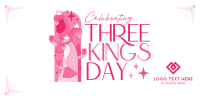 Modern Three Kings Day Twitter post Image Preview