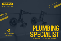 Plumbing Specialist Pinterest board cover Image Preview