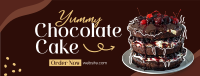 Chocolate Special Dessert Facebook cover Image Preview