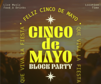 Cinco De Mayo Block Party Facebook post Image Preview