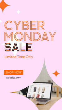 Quirky Cyber Monday Sale TikTok Video Image Preview