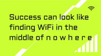 WIFI Motivational Quote Facebook event cover Image Preview