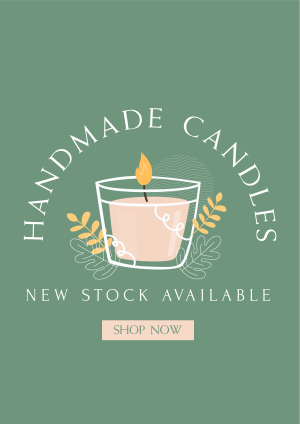 Available Home Candle  Flyer Image Preview