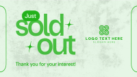 Sold Out Minimalist Facebook Event Cover Preview