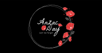 Anzac Day Wreath Facebook Ad Design