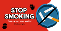 Smoking Habit Prevention Facebook Ad Design