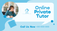 Online Private Tutor Animation Image Preview