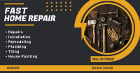 Fast Home Repair Facebook Ad Design