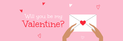 Romantic Valentine Twitter header (cover) Image Preview