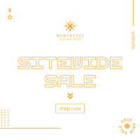 Sitewide Website Sale Instagram post Image Preview