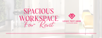 Spacious Space Rental Facebook cover Image Preview