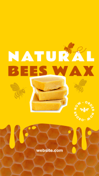 Naturally Made Beeswax TikTok Video Image Preview