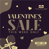 Valentine Week Sale Instagram Post Design