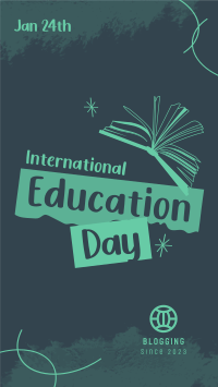 Education Day Awareness Facebook Story Design