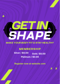 Power Gym Membership Flyer Image Preview