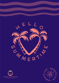 Hello Summertime Poster Image Preview