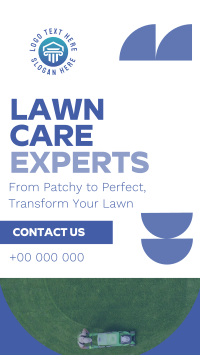 Expert Lawn Care Professional Instagram Reel Preview