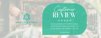 Simple Cafe Testimonial Facebook cover Image Preview