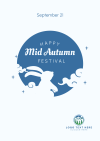 Happy Mid Autumn Festival Poster Design